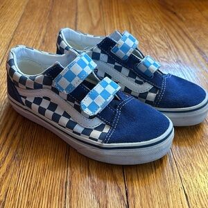 Kids Old Skool low top checkerboard